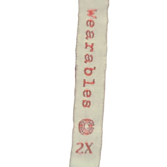 Wearables Women's Mixed Media Full Zip Up Casual Jacket Gray Size 2X - Picture 7 of 8